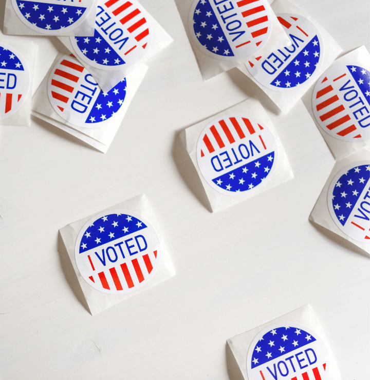 I Voted Stickers