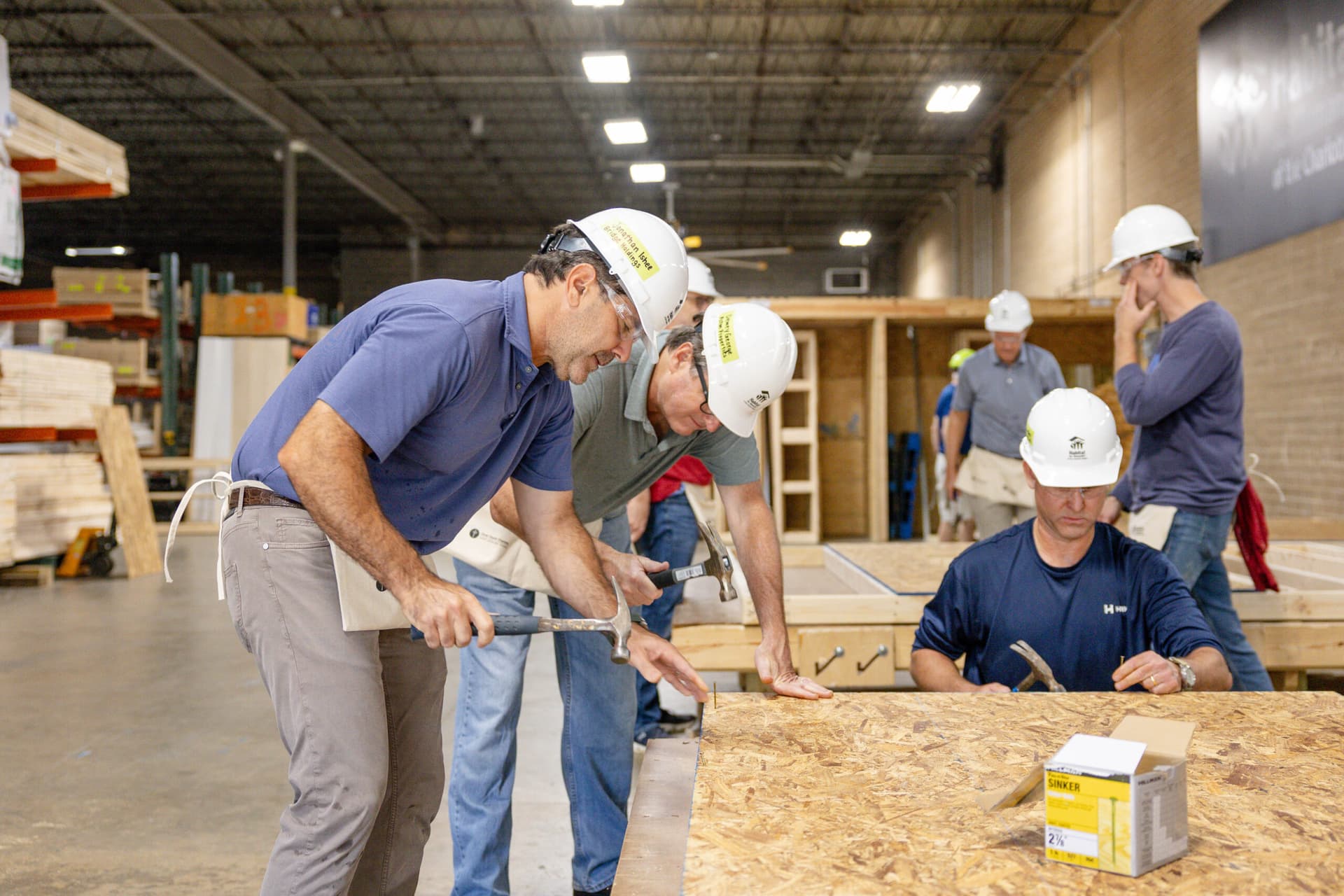 2026 CEO Build volunteers at work