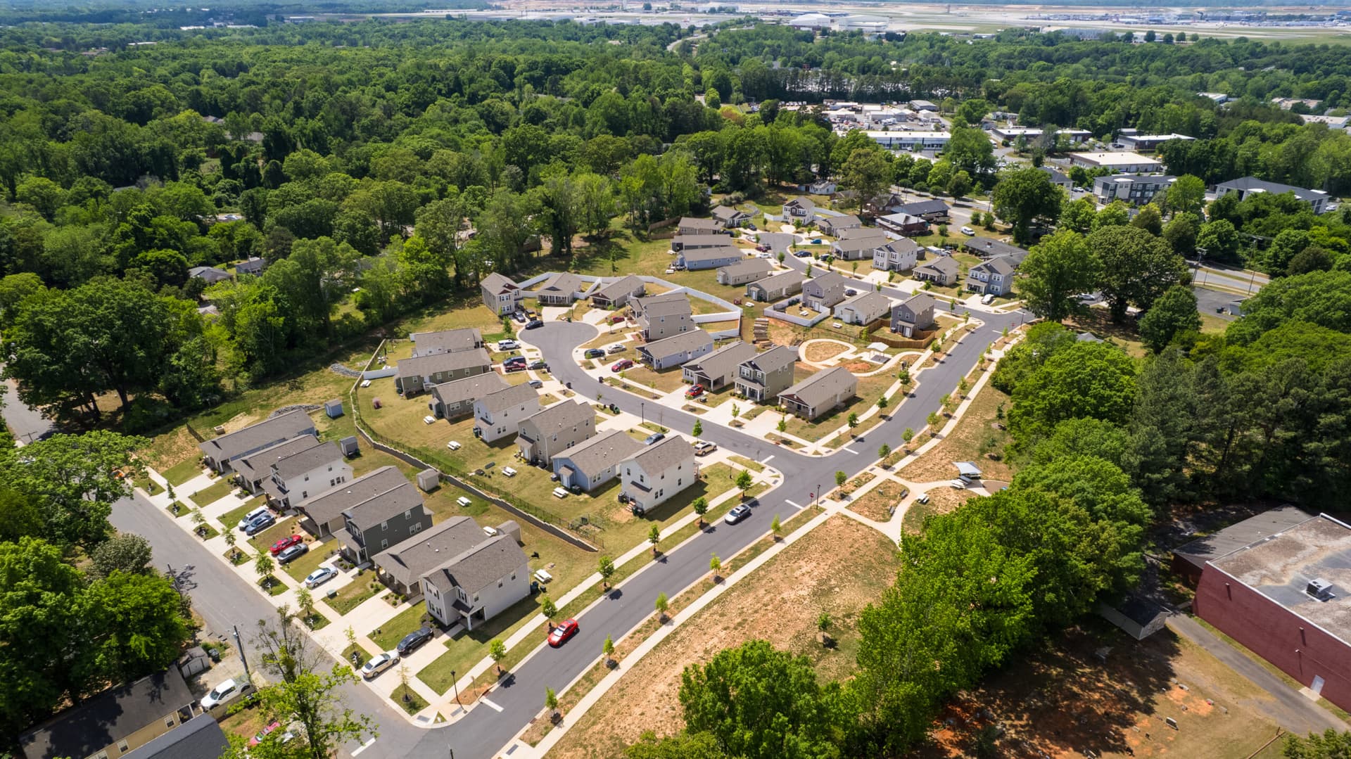 Meadows Neighborhood Drone Photo