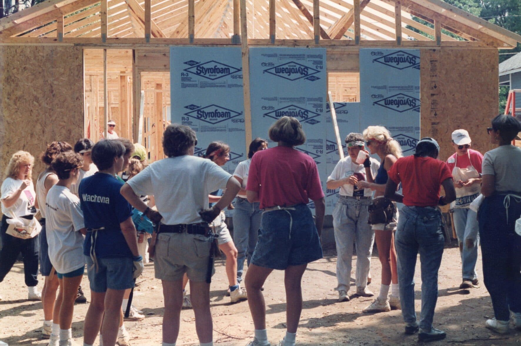 Inaugural Women Build in 1991