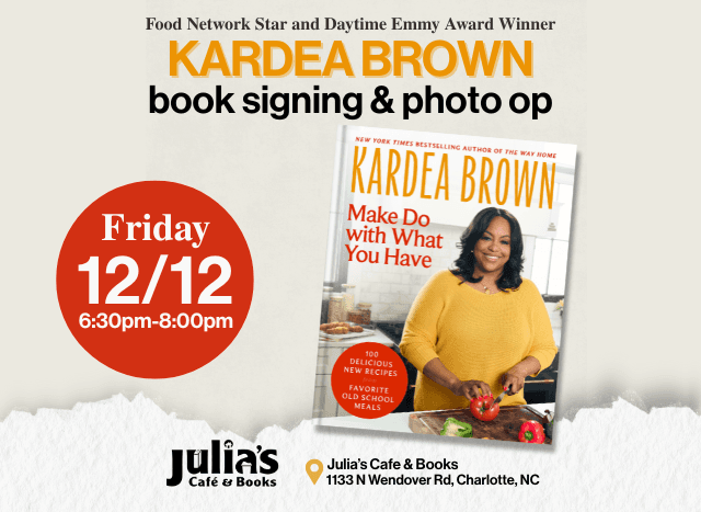 Kardea Brown Book Signing at Julia's Cafe & Books