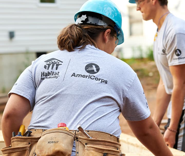 AmeriCorps Life on the Construction Site
