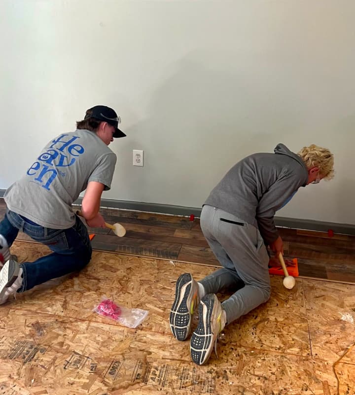 Hurricane Helen relief photos