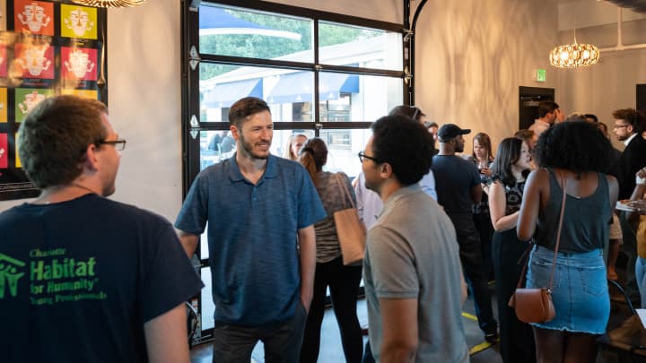 Habitat Young Professional gathering