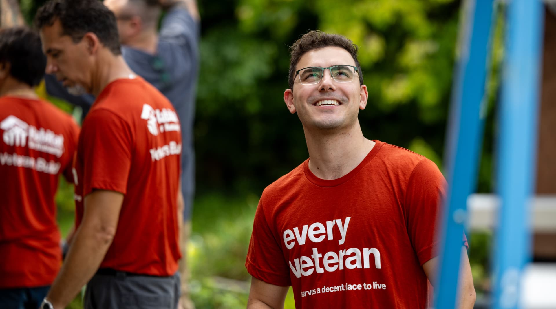 Veterans for habitat for humanity