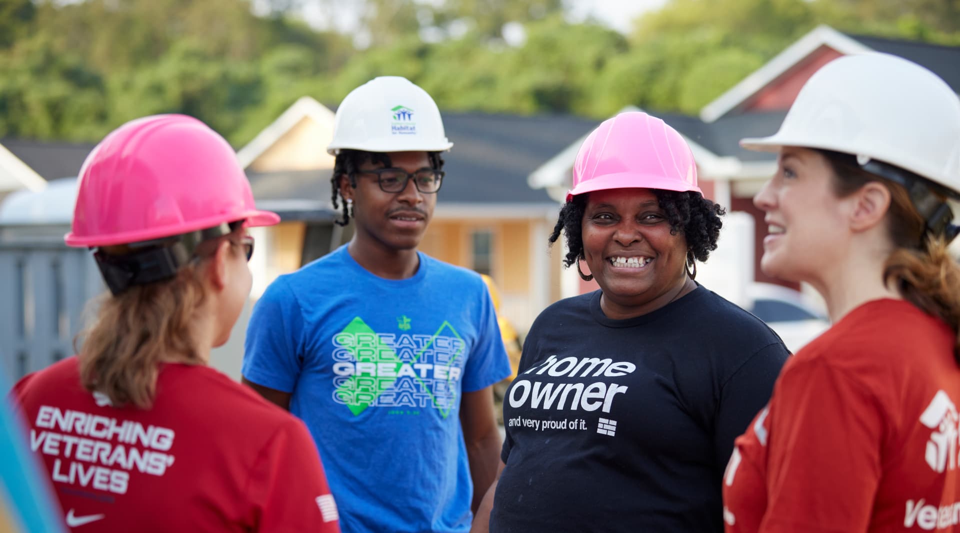 Veterans for habitat for humanity