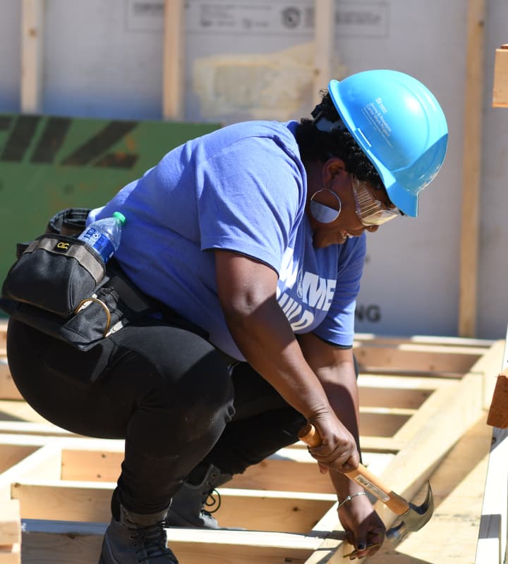 Habitat for humanity women's build