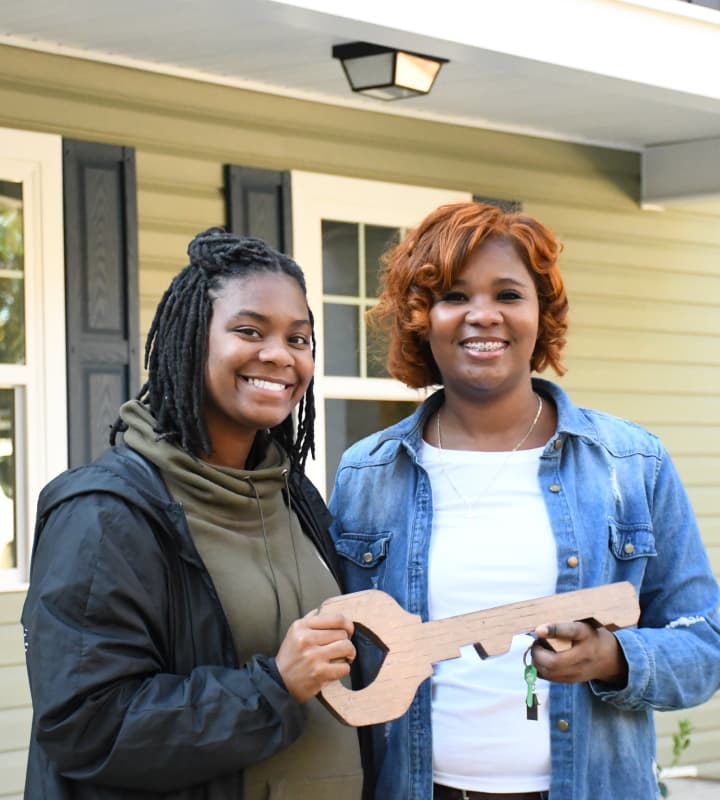 Welcome home gift from Habitat for Humanity