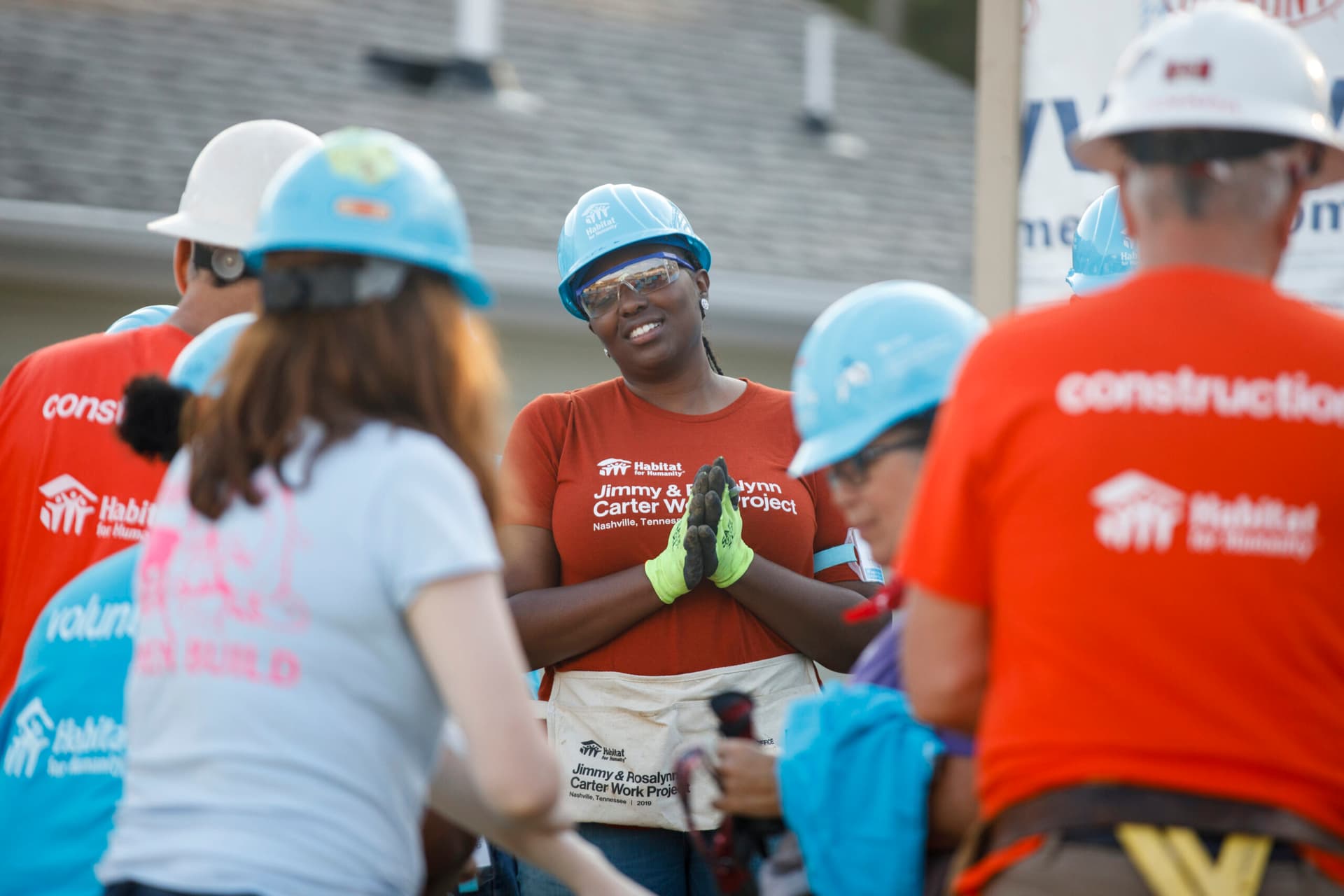 Beloved Community - Habitat Volunteer Group Photo