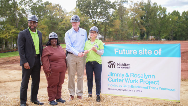 Habitat Charlotte Region is thrilled to announce that we will be hosting the 2023 Jimmy & Rosalynn Carter Work Project! This is an incredible honor for our affiliate and an equally incredible opportunity for our community and future Habitat homeowners. Learn more about the Carter Work Project on our website: https://www.habitatcltregion.org/cwp2023/
