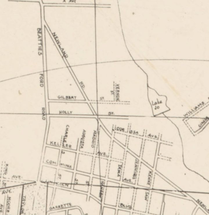 Lincoln Heights historical map